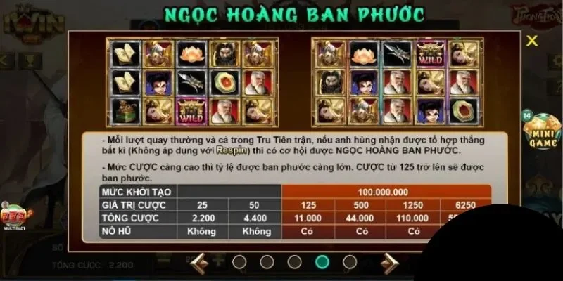 Cách để chơi Phong Thần tại Nohu90