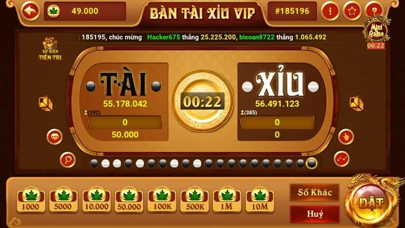 Mẹo chơi tài xỉu