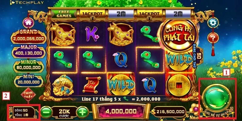 Game slot với ưu điểm nổi bật và phần thưởng hấp dẫn