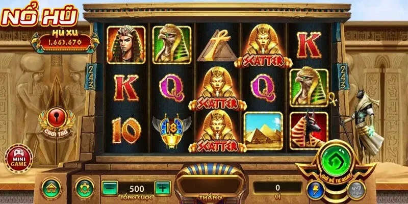 Giới thiệu đôi nét về Slots game Bí Mật Cheopatra