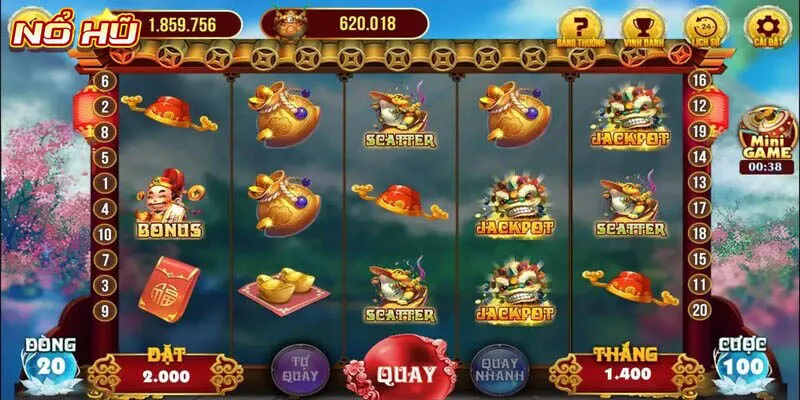 Một số tính năng đặc biệt có tại tựa game này mang đến nhiều cơ hội trúng thưởng