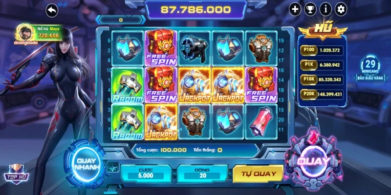 Những điểm hấp dẫn có trong game nổ hũ Gantz