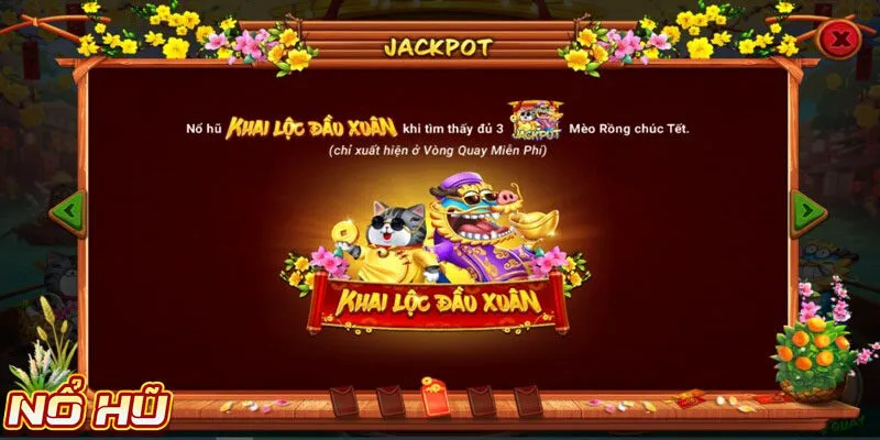 Những tính năng thưởng hấp dẫn tại Sắc Xuân Chợ Tết